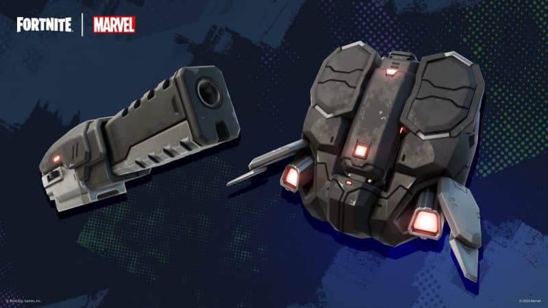 War Machine's Arsenal in Fortnite