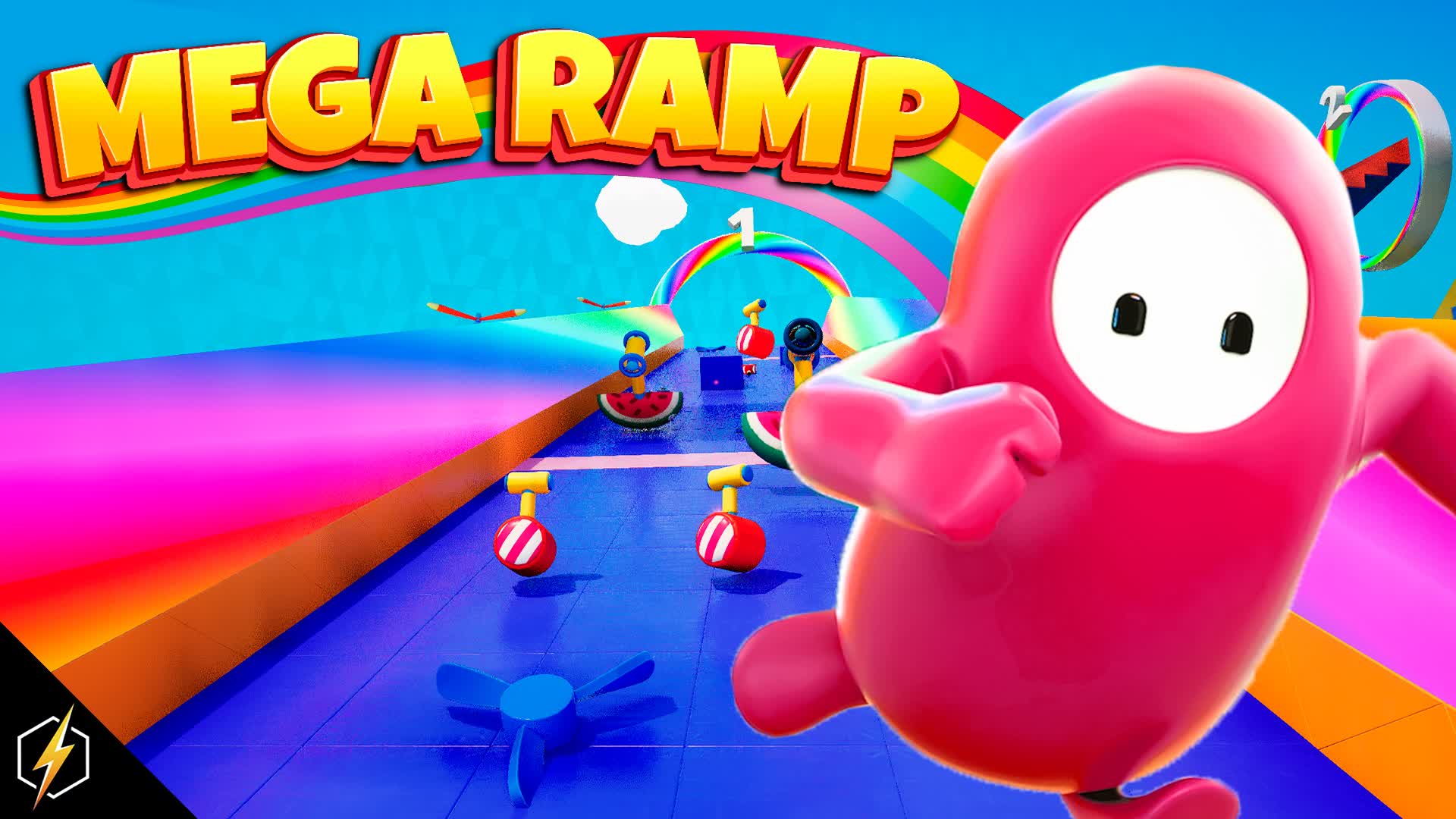 Fall Guys Fortnite maps