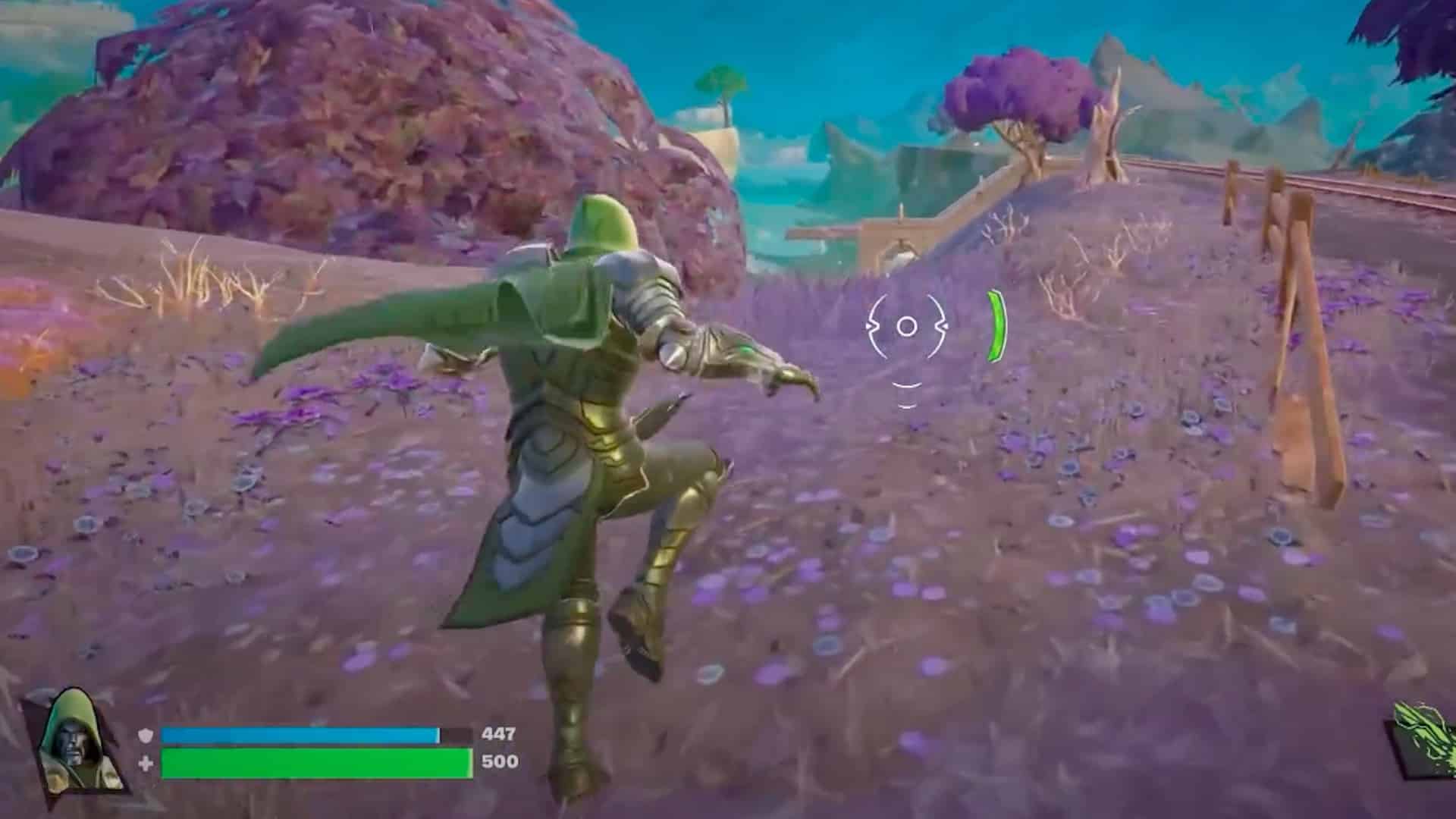 Fortnite Doctor Doom Transofrmation