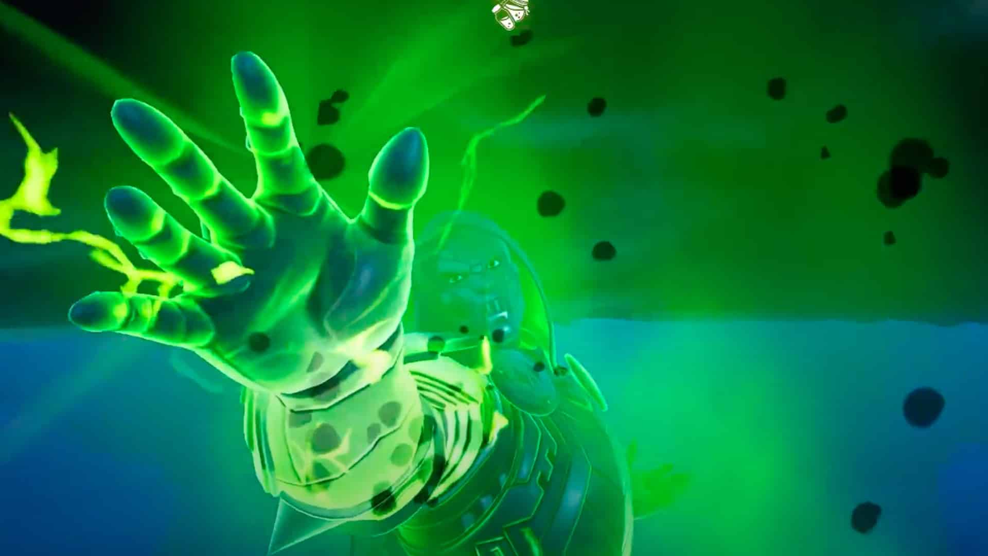 Fortnite Doctor Doom Transofrmation