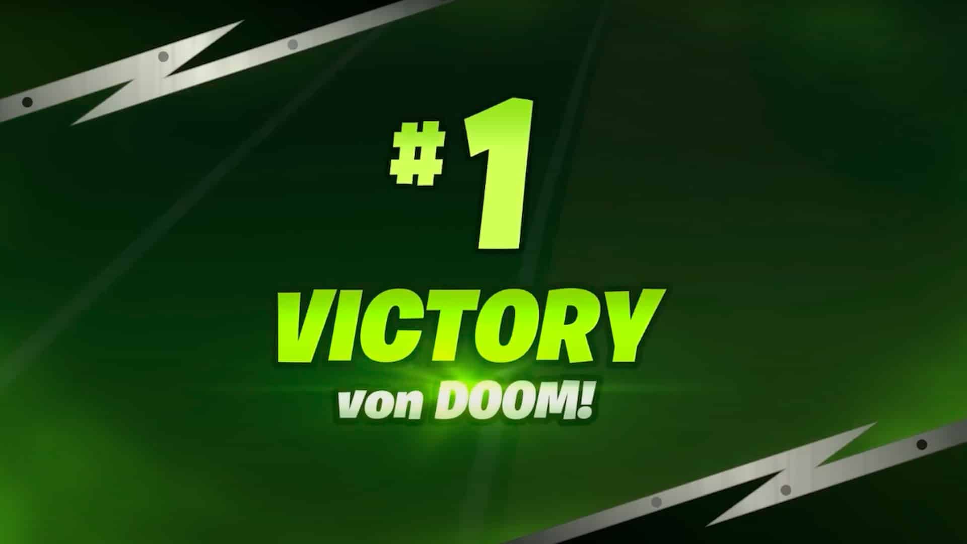 Fortnite Doctor Doom Transofrmation