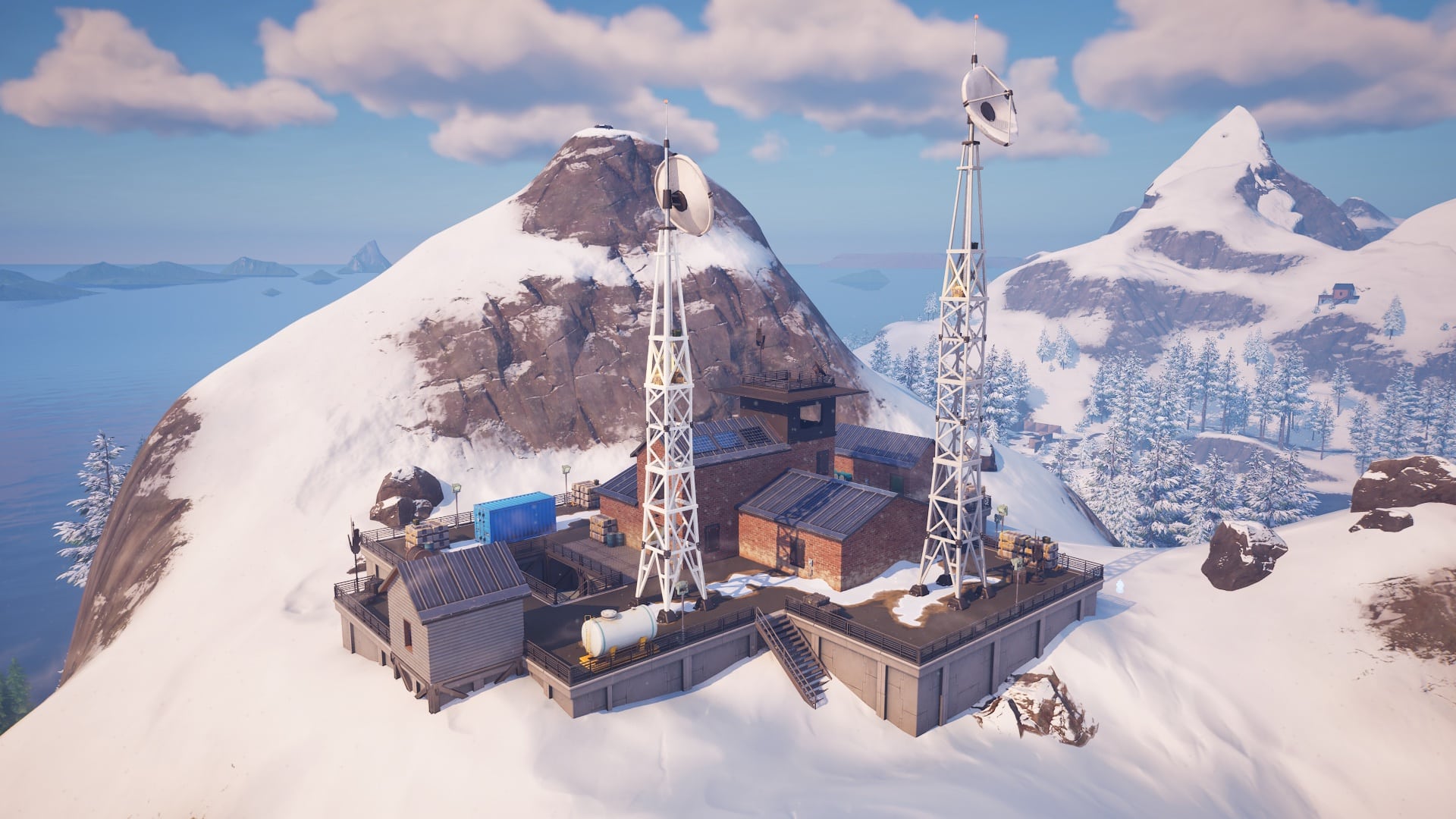 How to damage opponents at fortnite landmarks