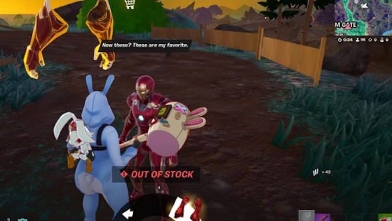 Fortnite Iron Man Weapons