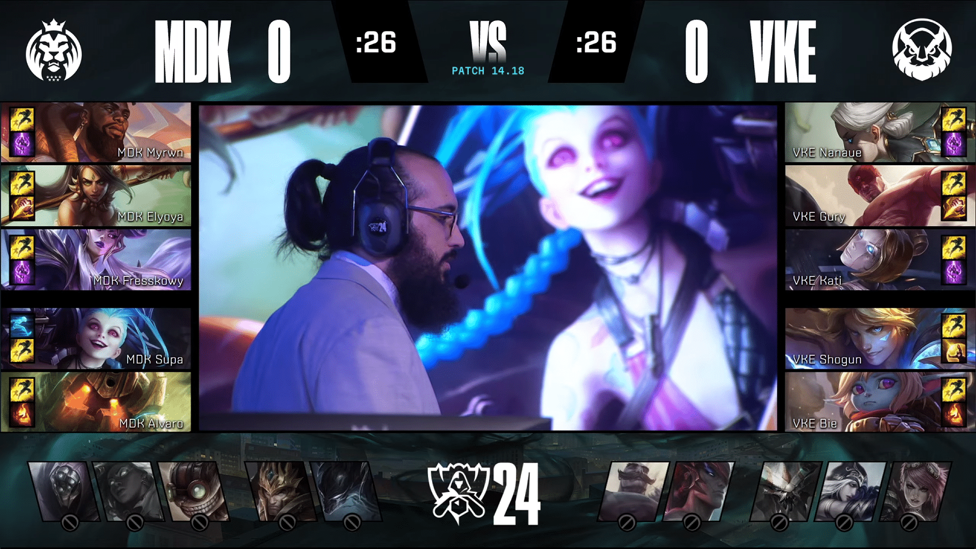 MAD Lions vs Vikings game 1