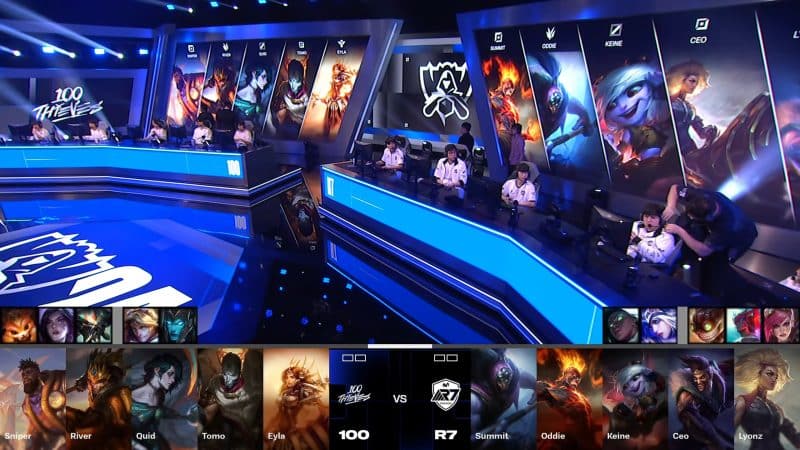 100 Thieves vs Movistar R7