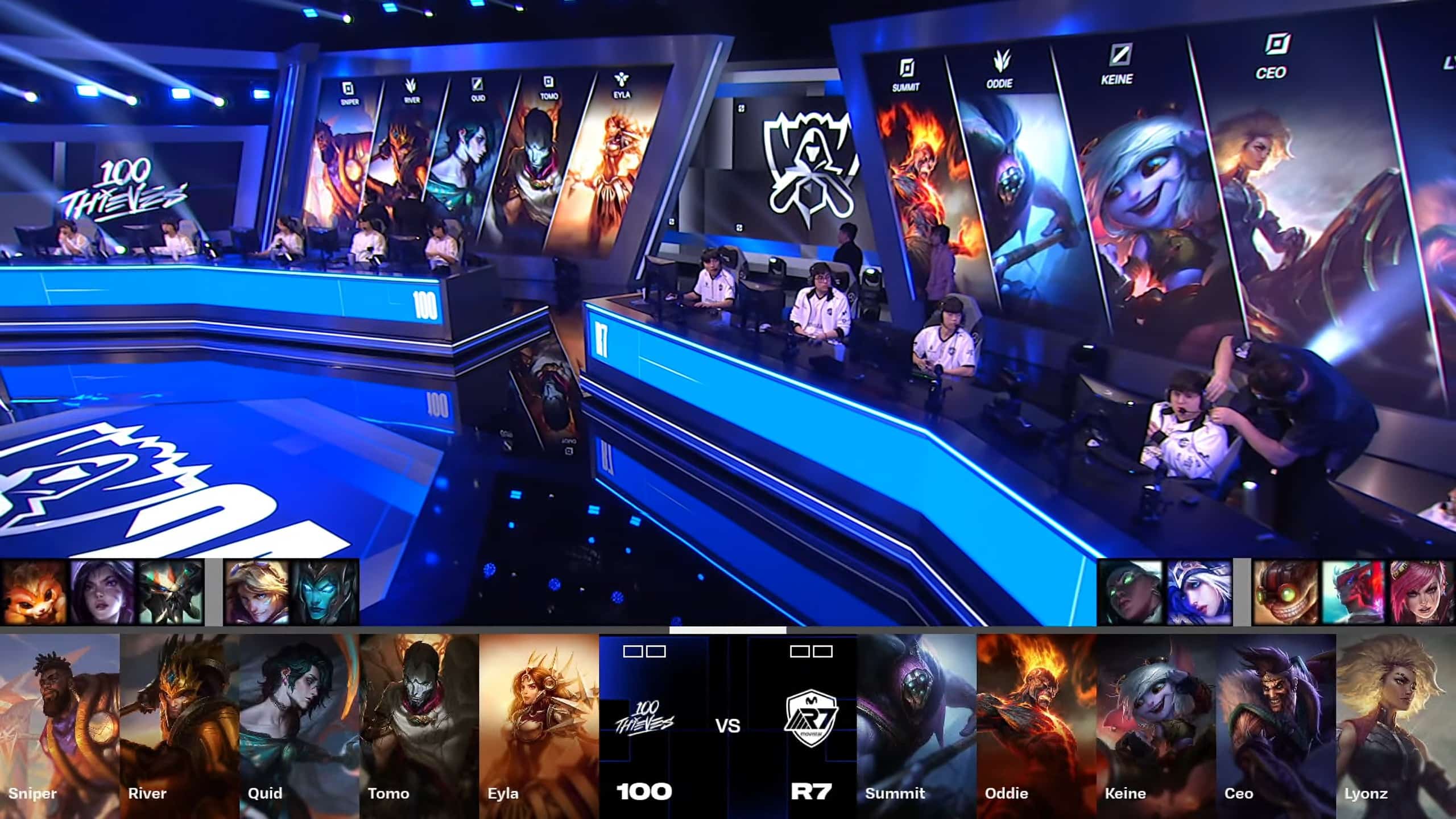 100 Thieves vs Movistar R7