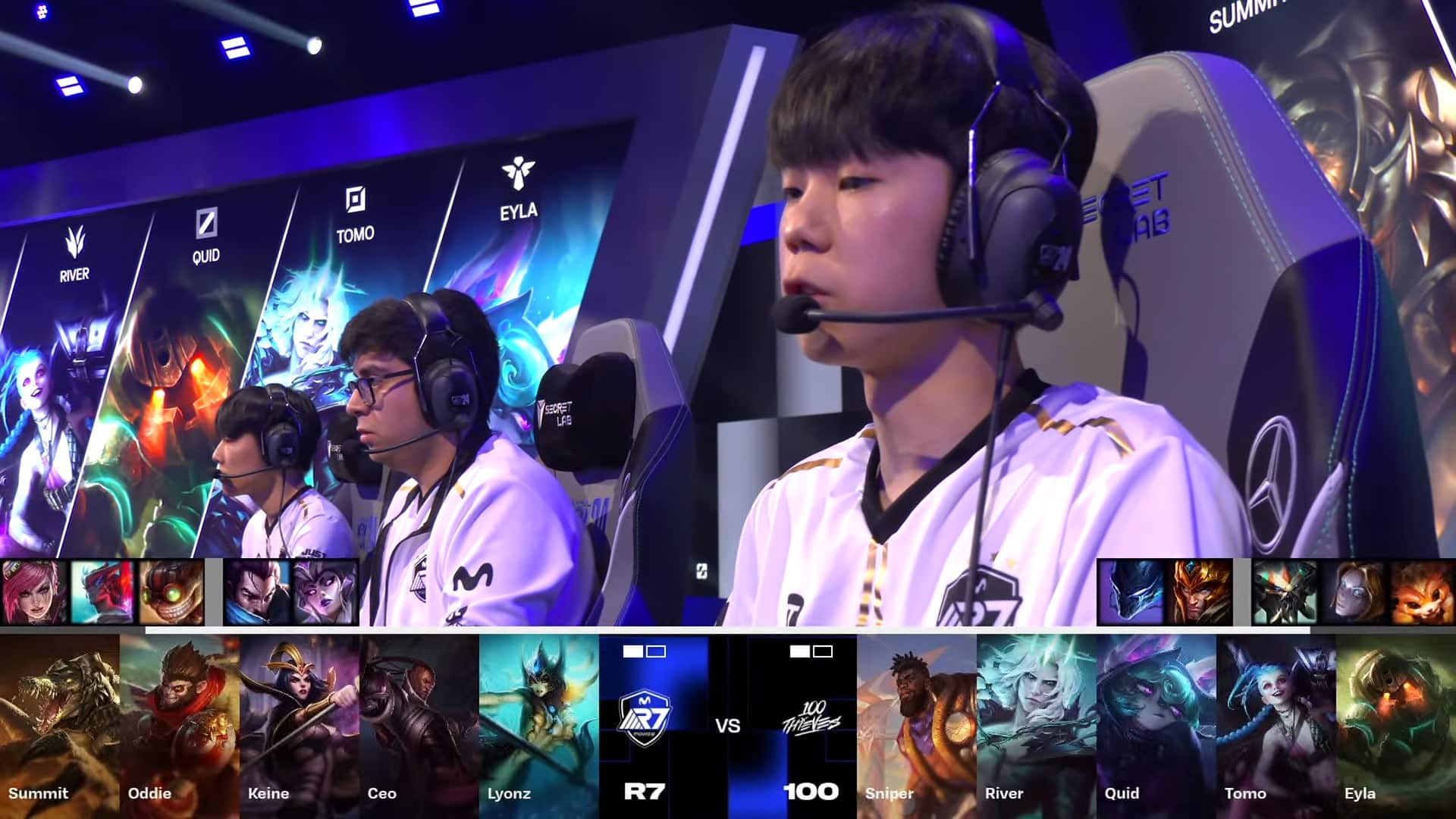 100 Thieves vs Movistar R7