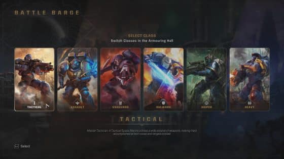 Warhammer 40k Space Marine 2 Tier List – Best Class to Play