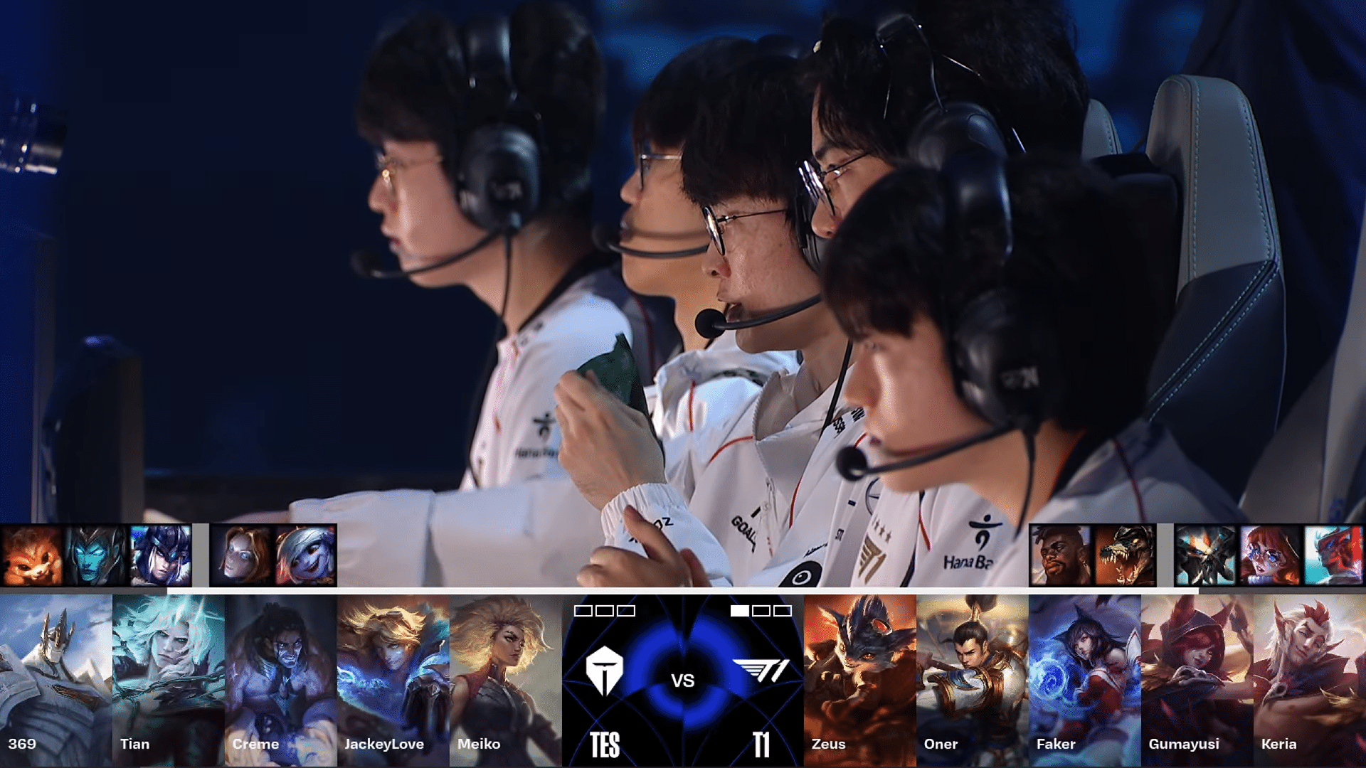 TES vs T1 Recap game 2