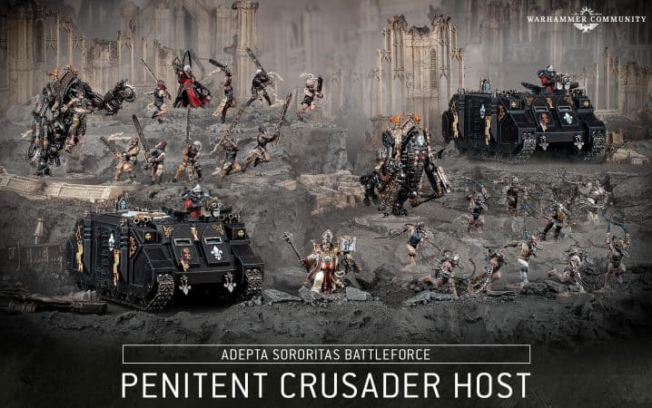 Warhammer Christmas Battleforces 2024 Adepta Sororitas