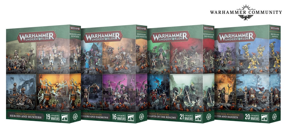 Warhammer Underworlds Roadmap boxes