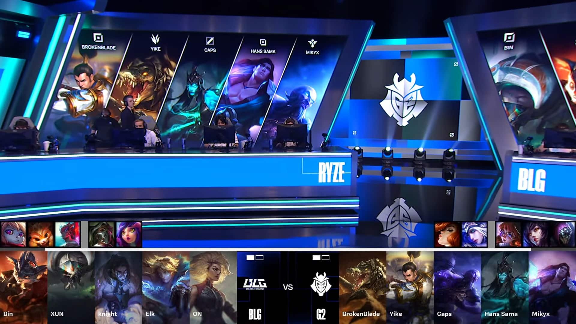 G2 Esports vs Bilibili Gaming