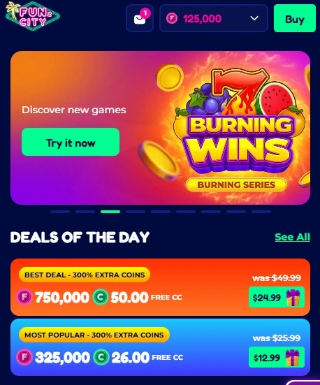 Funzcity casino store