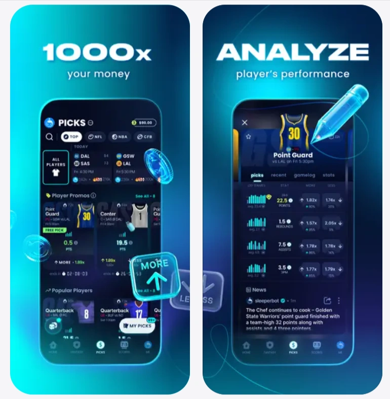 sleeper fantasy sports app and sign up offers