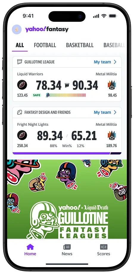 yahoo fantasy sports app
