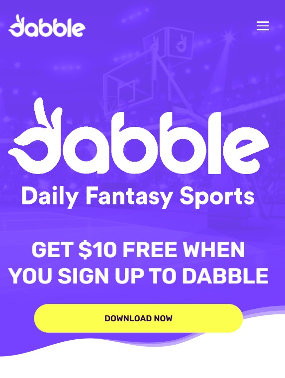 Dabble fantasy welcome offer