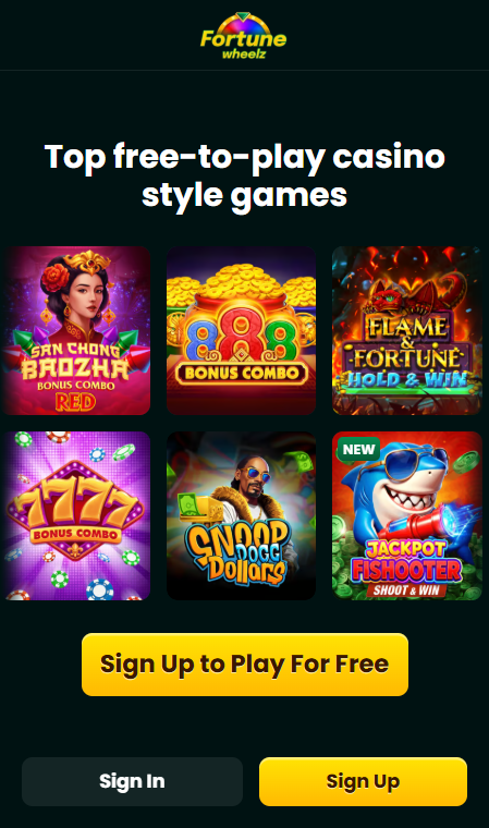 15) Fortune Wheelz - Best Daily Promotion Schedule Among Slot-Only Platforms