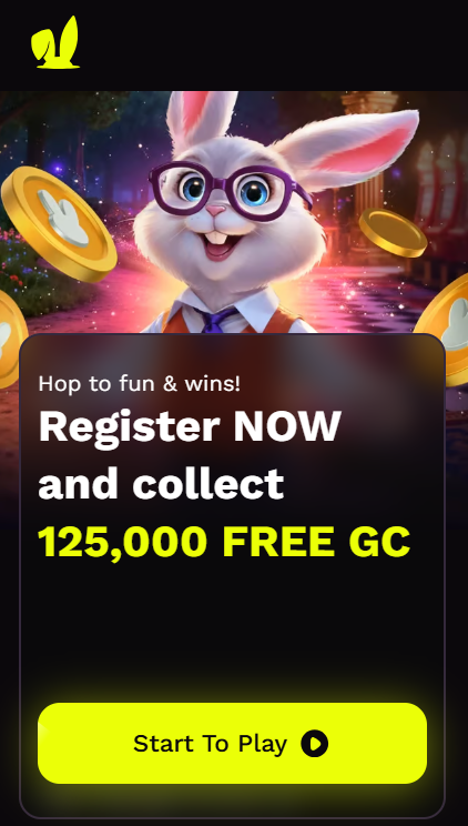 1. Jackpot Rabbit - Sweepstakes Best No-Deposit SC Bonus: 175,000 GC + 3 SC no-deposit package