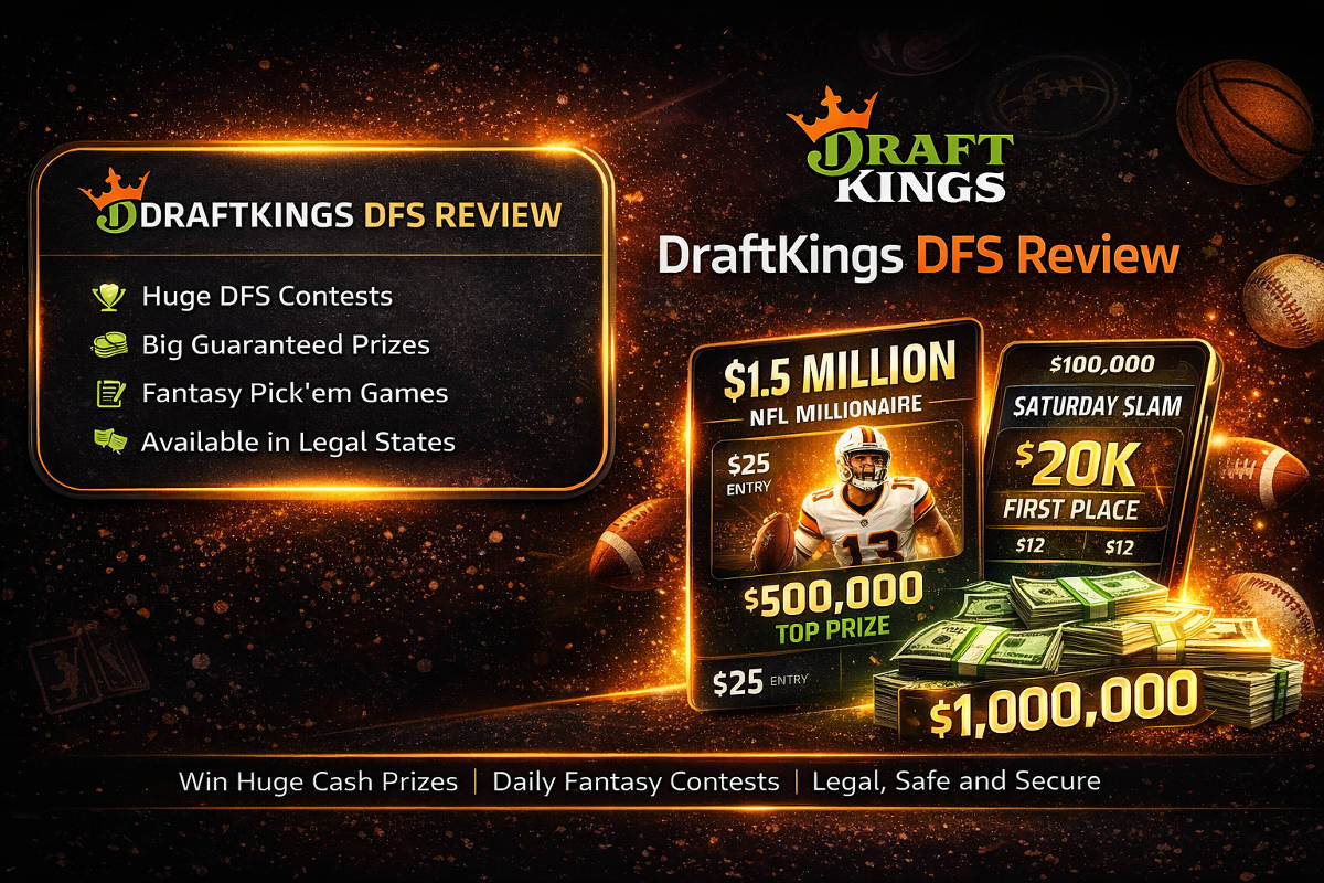 DraftKings DFS Review 2026: Is DraftKings the Real King of Fantasy Sports?