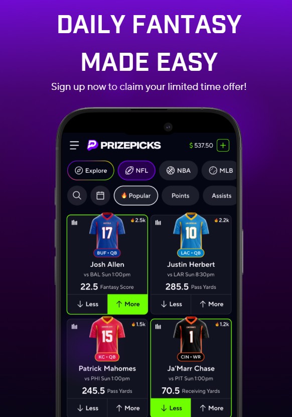 Prizepicks promo dfl