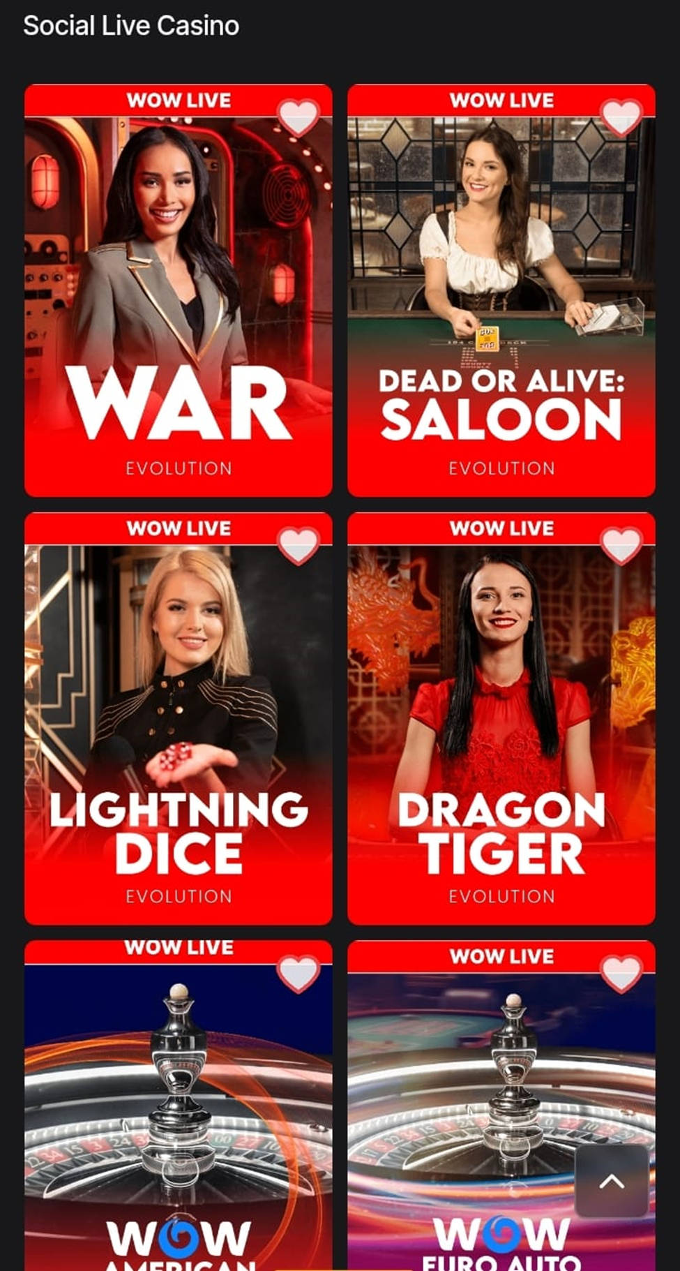 WOW Vegas social casino