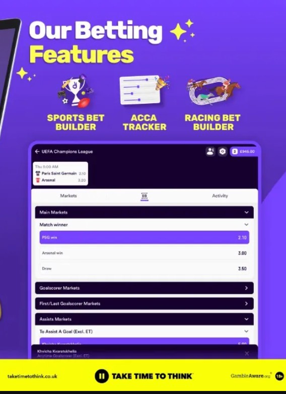 Dabble our features betting