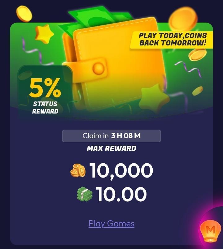Funrize club reward