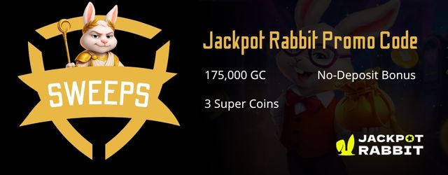 JackpotRabbit Promo Code 2026: 175,000 GC + 3 SC No-Deposit Welcome Bonus