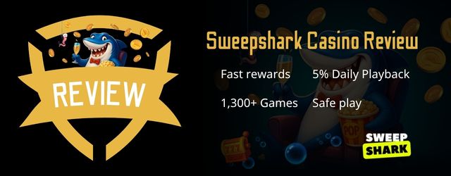 Sweep Shark Review 2026: Bonuses, Live Games, and Redemptions