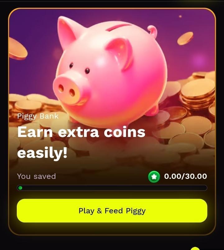 Piggy Bank offer for existing customers