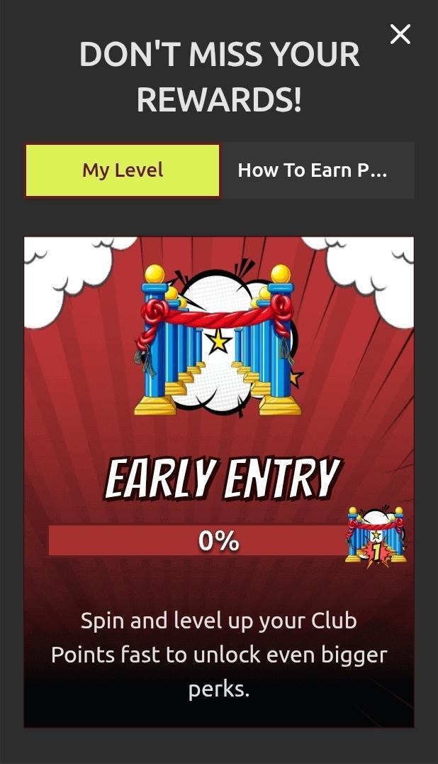 Loyalty Lounge & rewards at Hello Millions